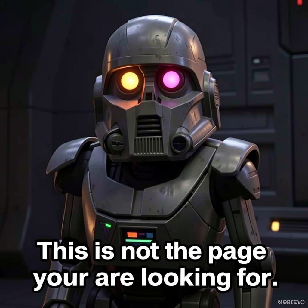This is not the page your are looking for.